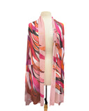 PIGALLE Sheer Long and Wide Shawl