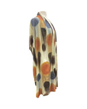 SANTA FE Sheer Long & Wide Print Shawl