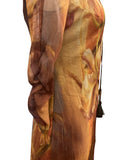 IONNA 3/4 Sleeves Keyhole Neckline Tunic