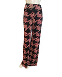 RUBY Long Printed Burnout Palazzo Pants