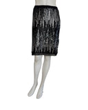 PAMELA Pencil Sequined skirt
