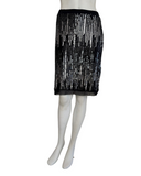PAMELA Pencil Sequined skirt