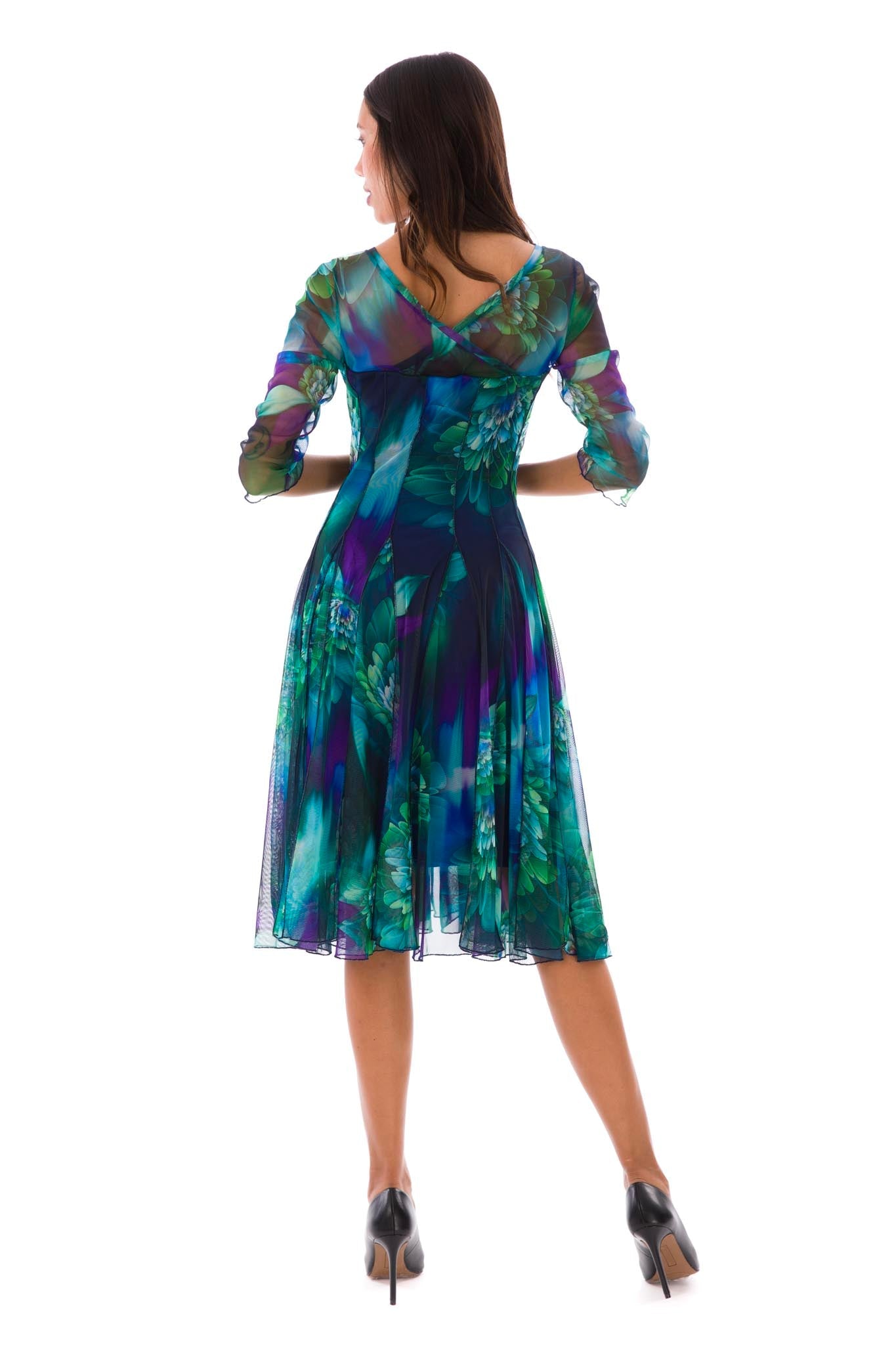 paneled fit and flare dress NWT Banana Republic Paneled Fit-and-Flare Dress, Royal Blue SZ 4 #363307 E108