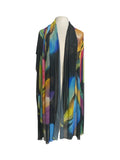 GLORY Shee Printed Mesh Long and Wide Shawl