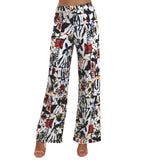 BHUTAN Printed Jersey Palazzo Pants