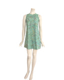 JANETs Batik Jersey Sleeveless A-Line Dress