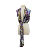 ESPLANADE Sheer Long and Wide Shawl