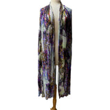 ESPLANADE Sheer Long and Wide Shawl