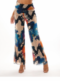 CANDY Long Flared Palazzo Pants
