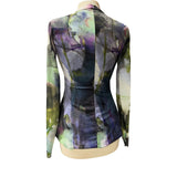 ONIKA Long Sleeve Mesh T Top