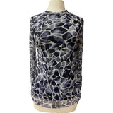 AFRODITE Long Sleeve Mesh T Top