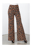 BOLITA Printed Mesh Lined Flared Pants