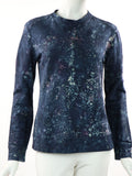 ZOE Long Sleeve Floral Batik Print Top