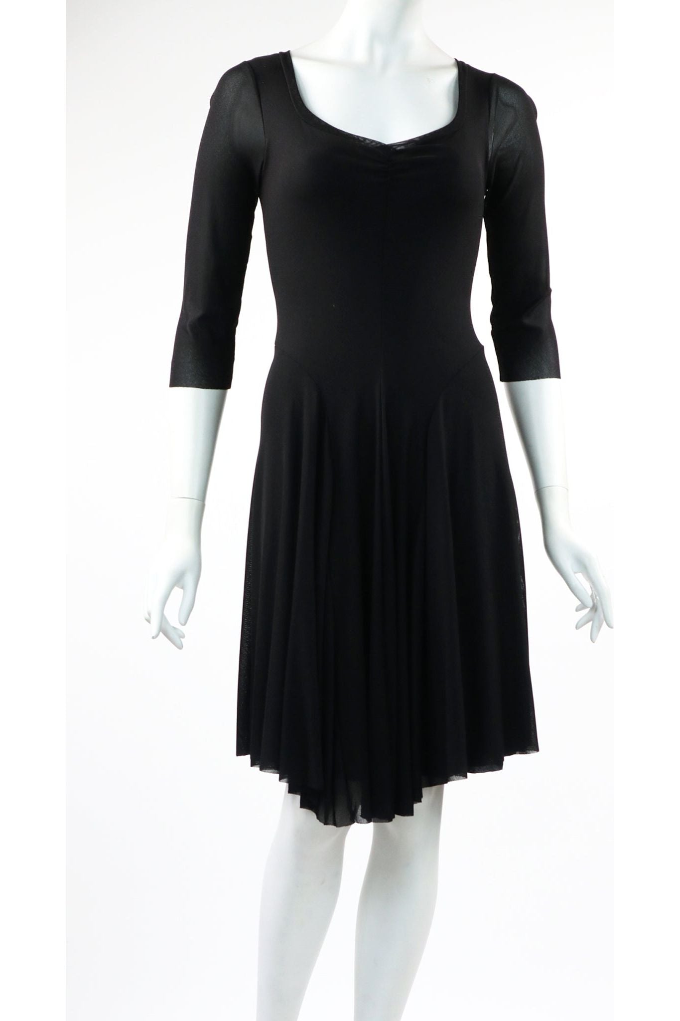 3 4 sleeve knee length black dress Memoriesea Women's Vintage Bodycon 3/4 Sleeve Work Church Knee Length Pencil Midi Dress Black at Amazon Women's Clothing store