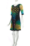 ORNA Grommet Lace-Up A-Line Dress