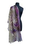 Bamboosa Long And Wide Sheer Shawl Stole Wrap Cover